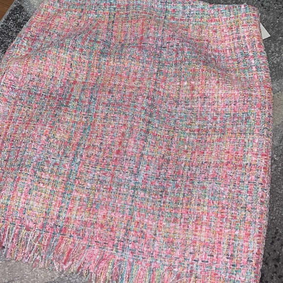 NWOT Pink tweed skirt - Picture 9 of 9